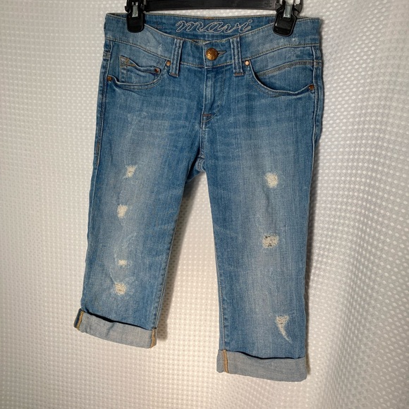 3/$50! Mavi Capri size 27 BOTH PAIRS - Picture 7 of 10